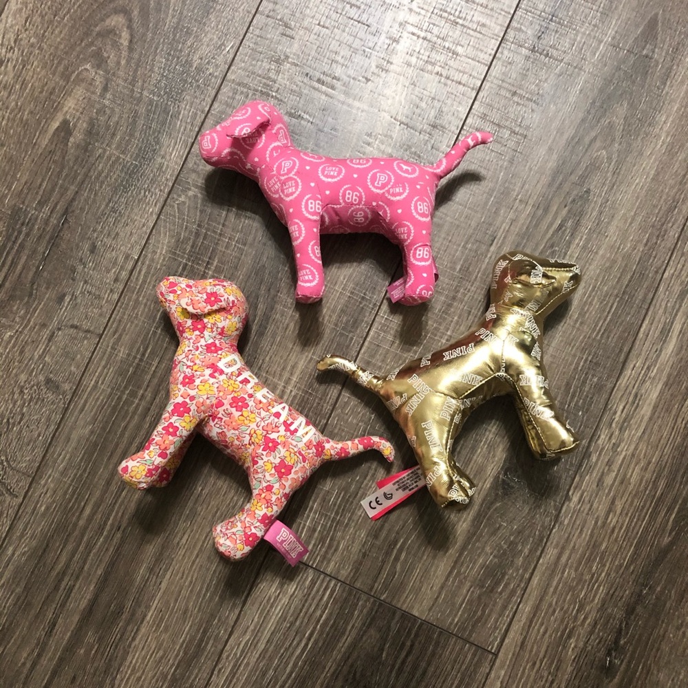 Victoria Secret PINK collectibles dog lot!